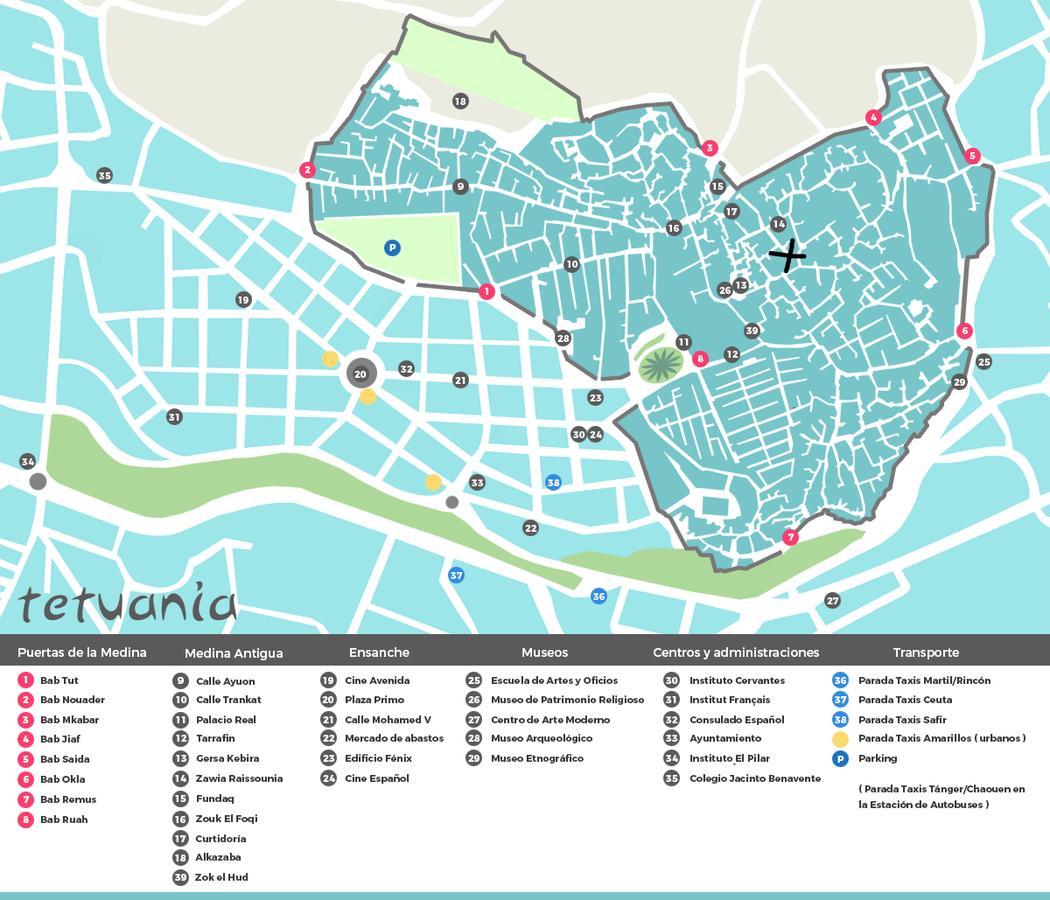Riad Khmisa Tétouan Εξωτερικό φωτογραφία